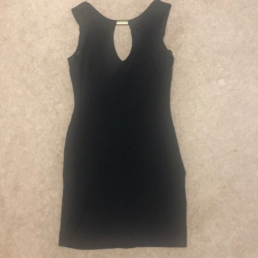 Black Bebe mini dress